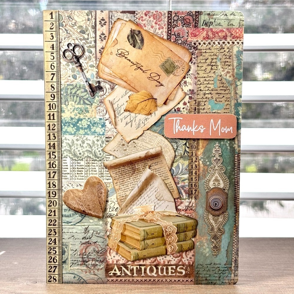 Handmade “Thanks Mom” Greeting Card